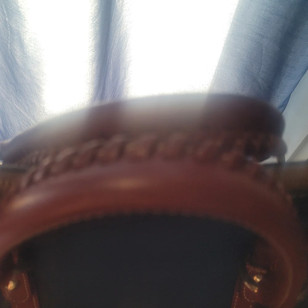 Dooney & Bourke Navy, Brown Leather Handbag Set - Picture 14 of 16